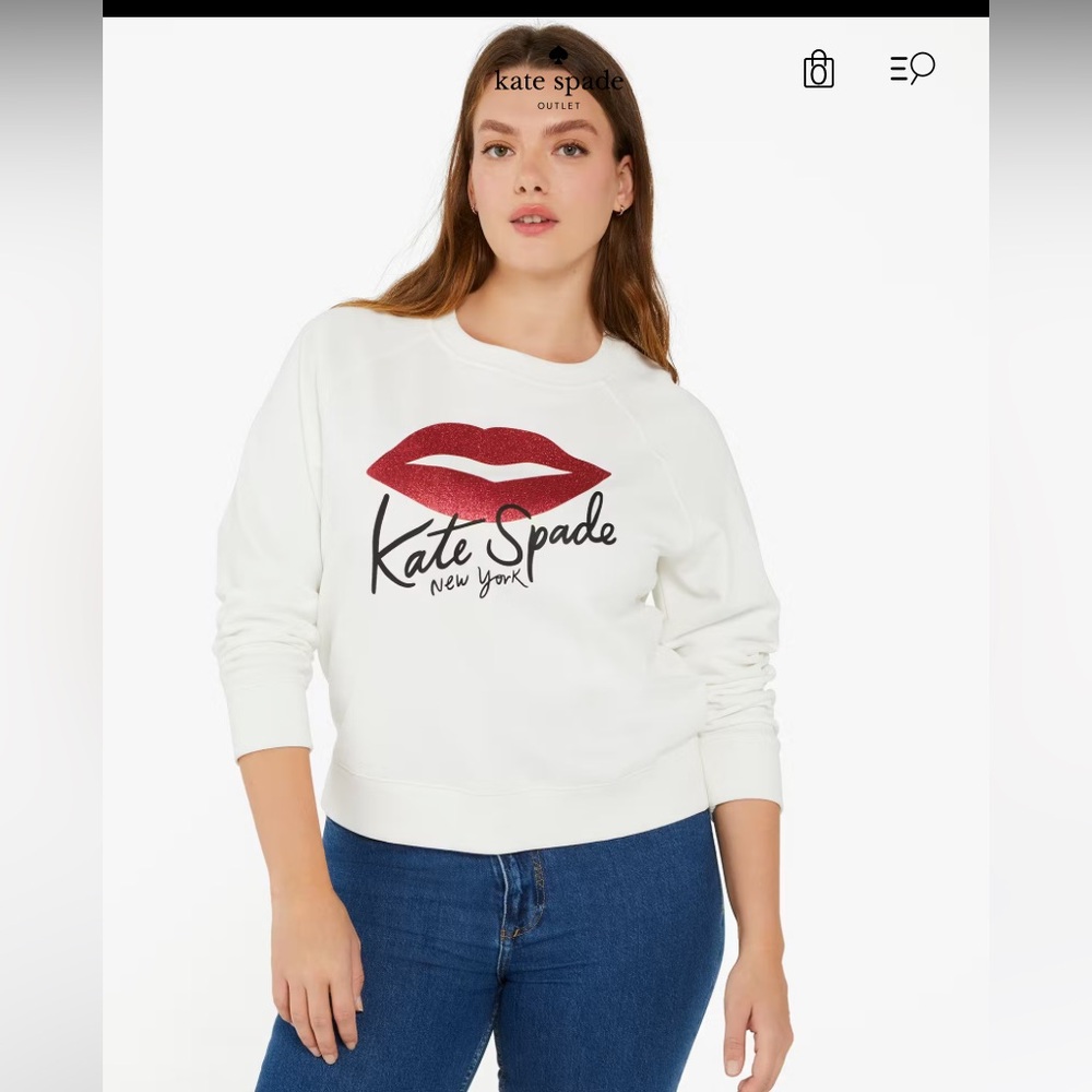 Kate Spade Lips Sweater